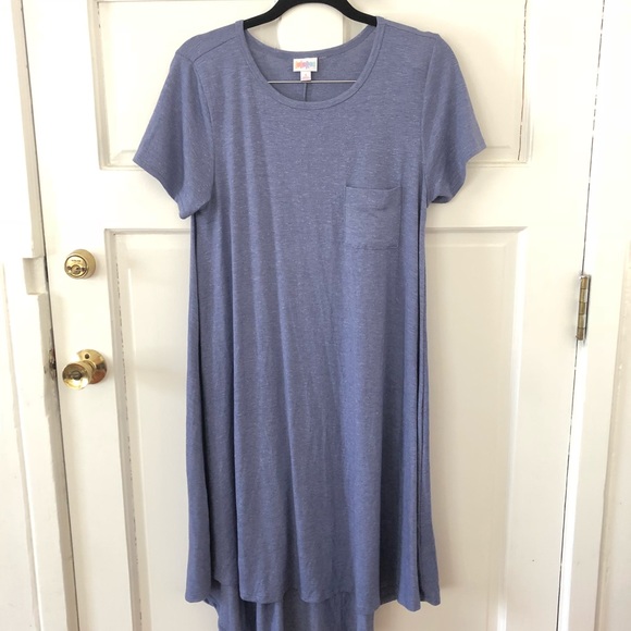 LuLaRoe Dresses & Skirts - LuLaRoe Blue Carly Dress Small
